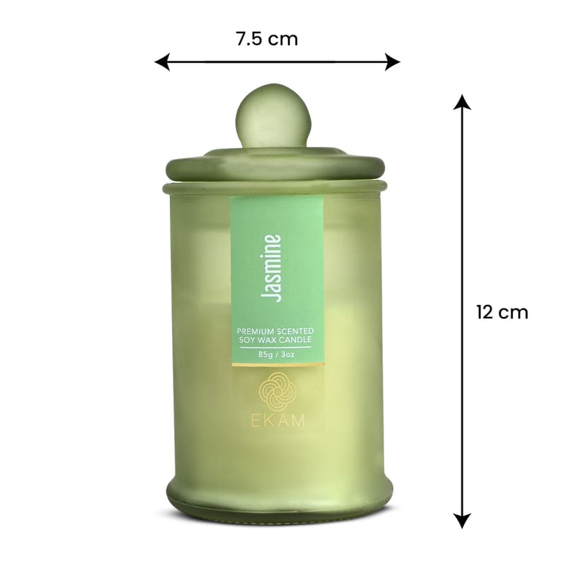 Jasmine Apothecary Jar Scented Candle