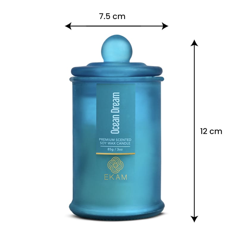 Ocean Dream Apothecary Jar Scented Candle