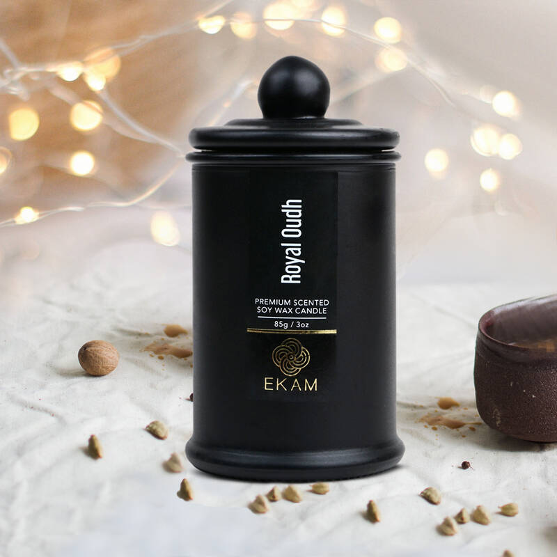 Royal Oudh Apothecary Jar Scented Candle