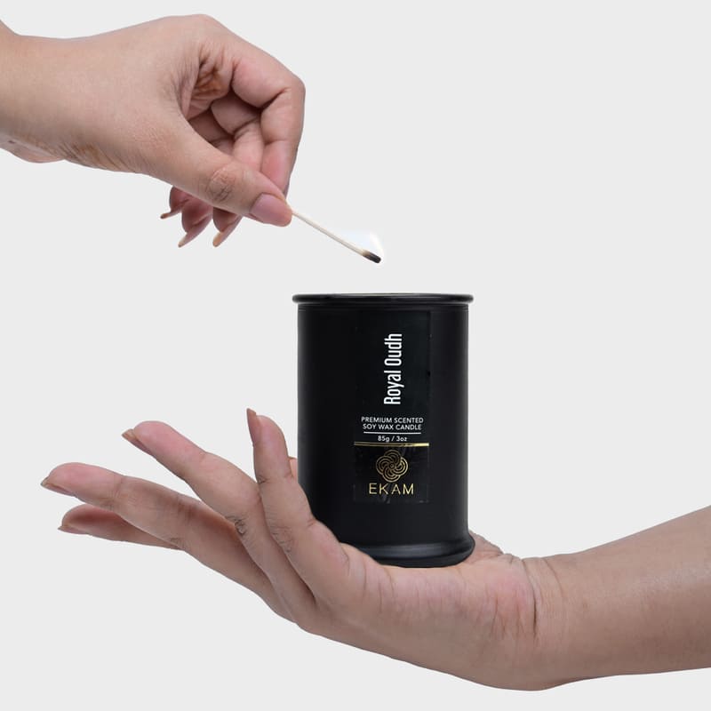Royal Oudh Apothecary Jar Scented Candle