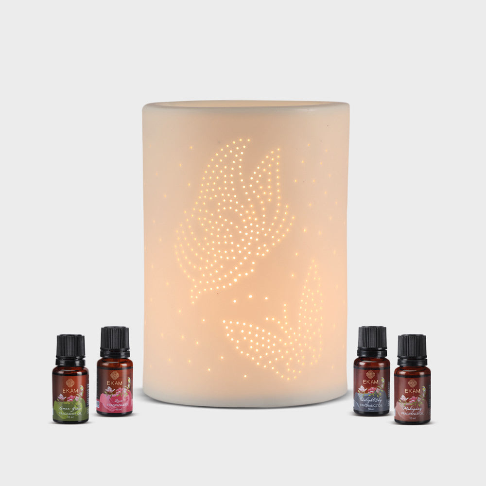 Butterfly Premium Oil Warmer with 4 Fragrance Oil