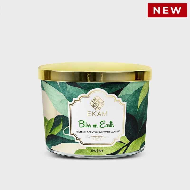 Bliss on Earth Scented 3 Wick Candle