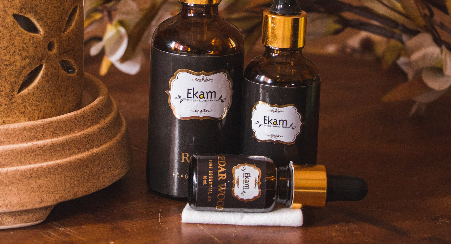 Bring back wellness today by using Ekam’s exclusive range of Essential Oils