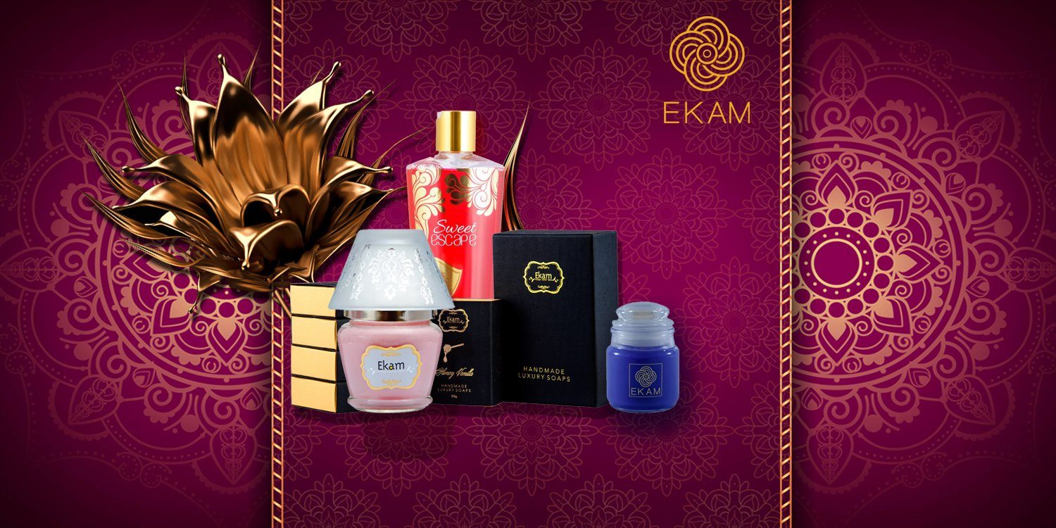 Ekam- Luxury Handmade Soaps and Unique Scented Candle.