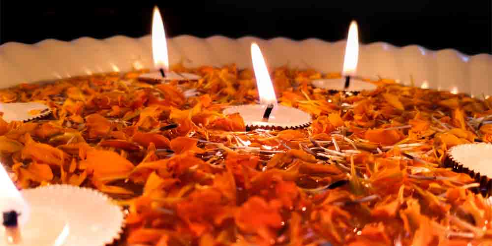 Decorate your home beautifully with festive candles this Diwali