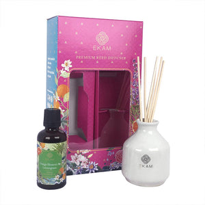 Orange Blossom &amp; Lemongrass Reed Diffuser Gift Set