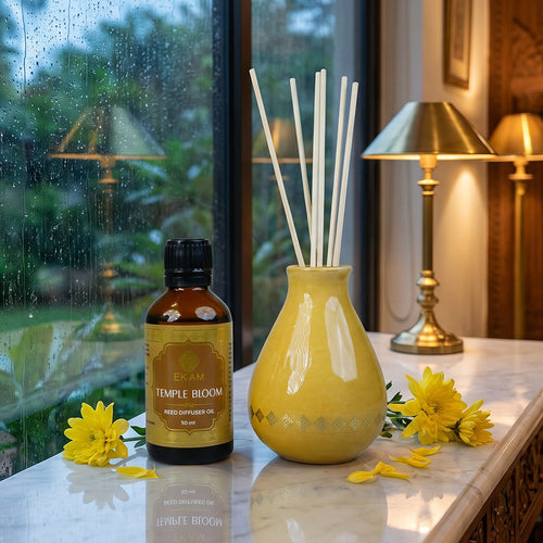 Temple Bloom Reed Diffuser Gift Set