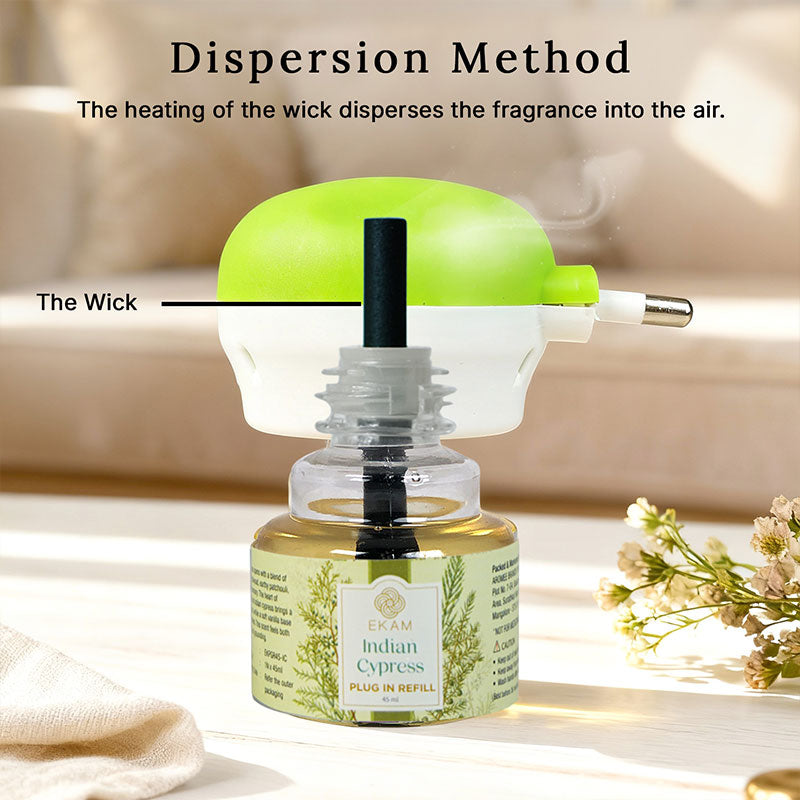 Indian Cypress Plug In Air Freshener Refill| 45ml