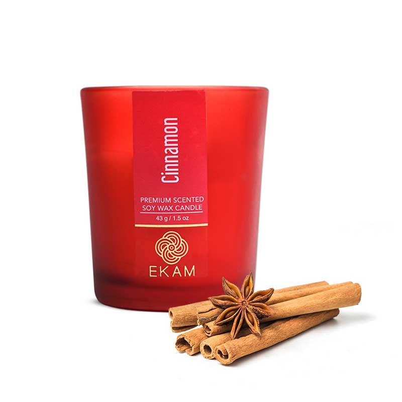 Cinnamon Shot Glass Scented Candle