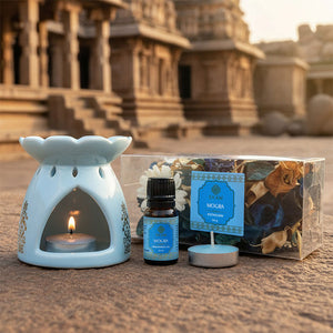 Mogra Scented Fragrance Gift Box | Festive Stone Palace Collection, 2025-26