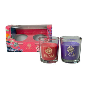 2 Pack Candle Gift Box | Lavender & Rose