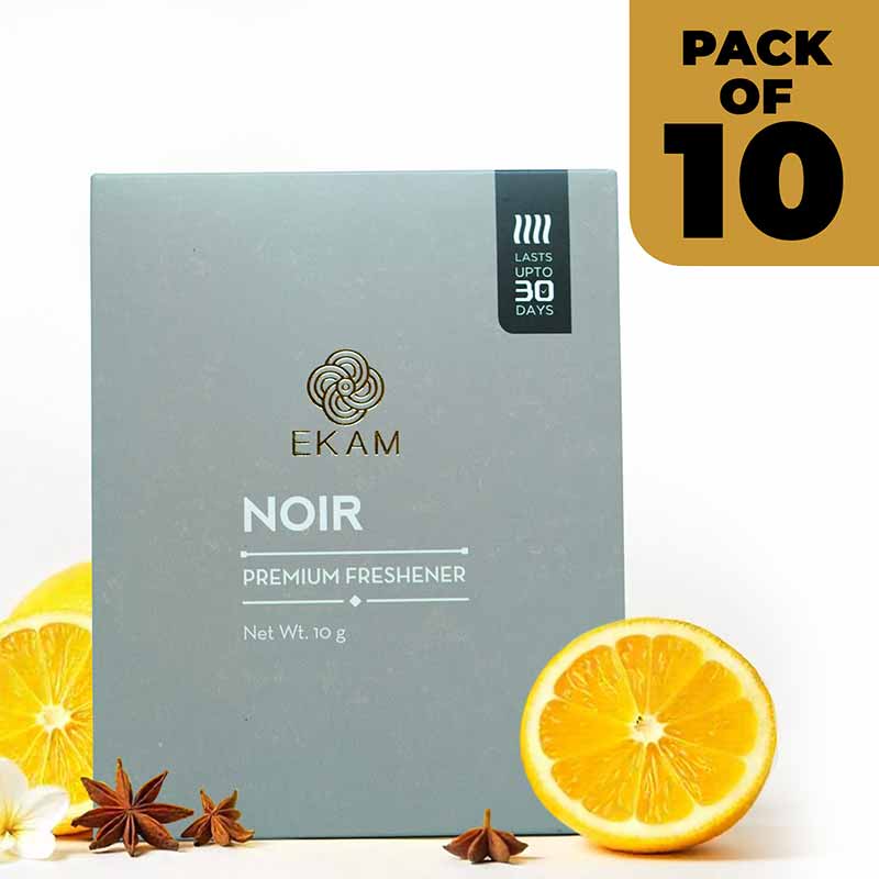 Combo Pack of 10 Noir Scented Sachets