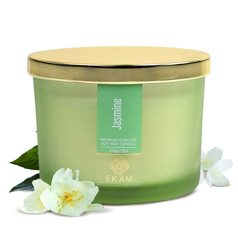 Jasmine 3 Wick Scented Candle