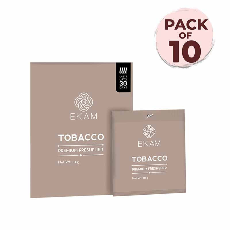 Combo Pack of 10 Tobacco Scented Sachets