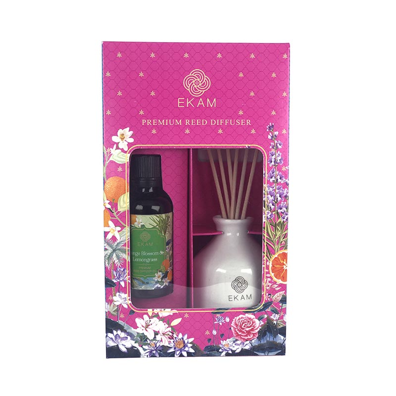 Orange Blossom &amp; Lemongrass Reed Diffuser Gift Set