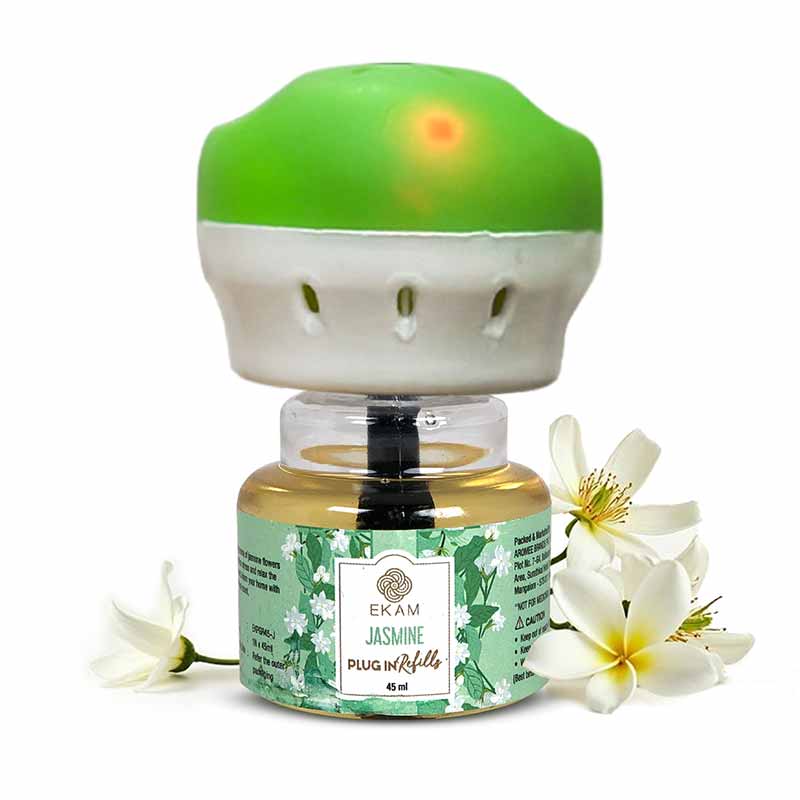 Jasmine Scented Plug In Air Freshener Kit