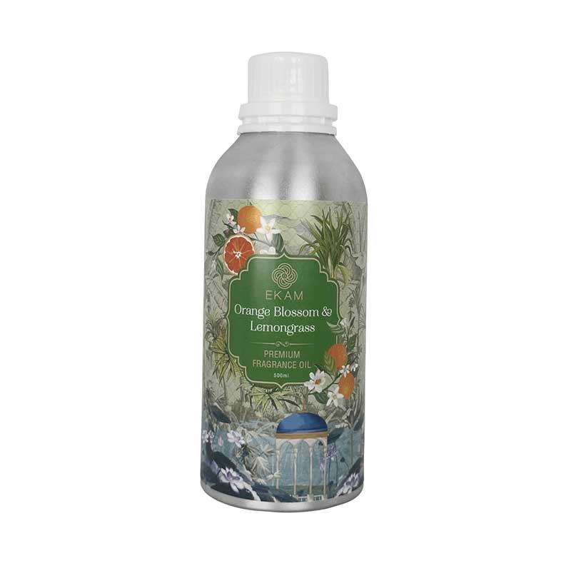 Orange Blossom &amp; Lemongrass Concentrate Fragrance Oil, 500 ml