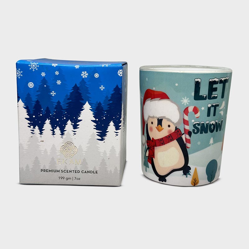 Let It Snow 7 oz Scented Candle