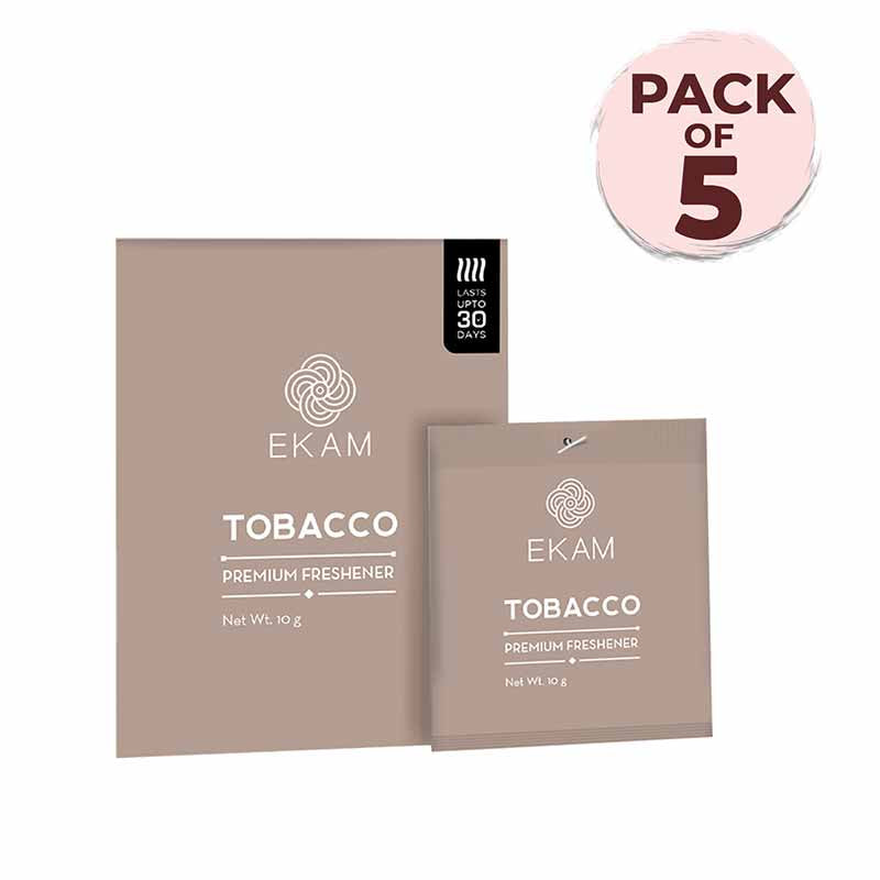 Combo Pack of 5 Tobacco Scented Sachets