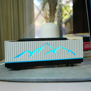 YX2201S-White Flame Aroma Diffuser