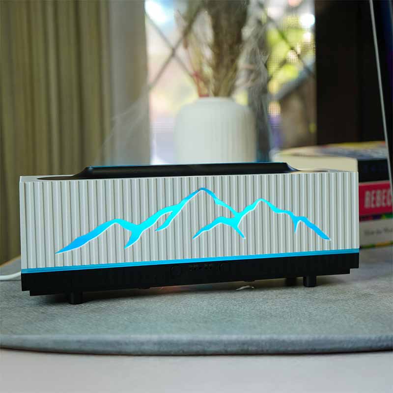 YX2201S-White Flame Aroma Diffuser