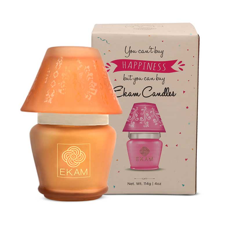 Caramel Lampshade Scented Candle