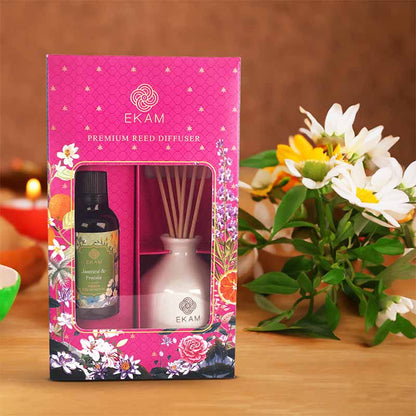 Jasmine &amp; Freesia Reed Diffuser Set