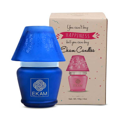 Black Tea &amp; Pomegranate Lampshade Scented Candle