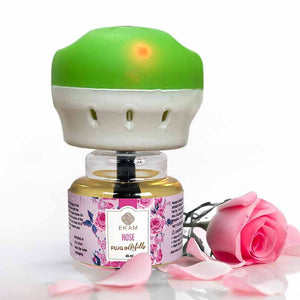 Rose Scented Plug In Air Freshener Kit