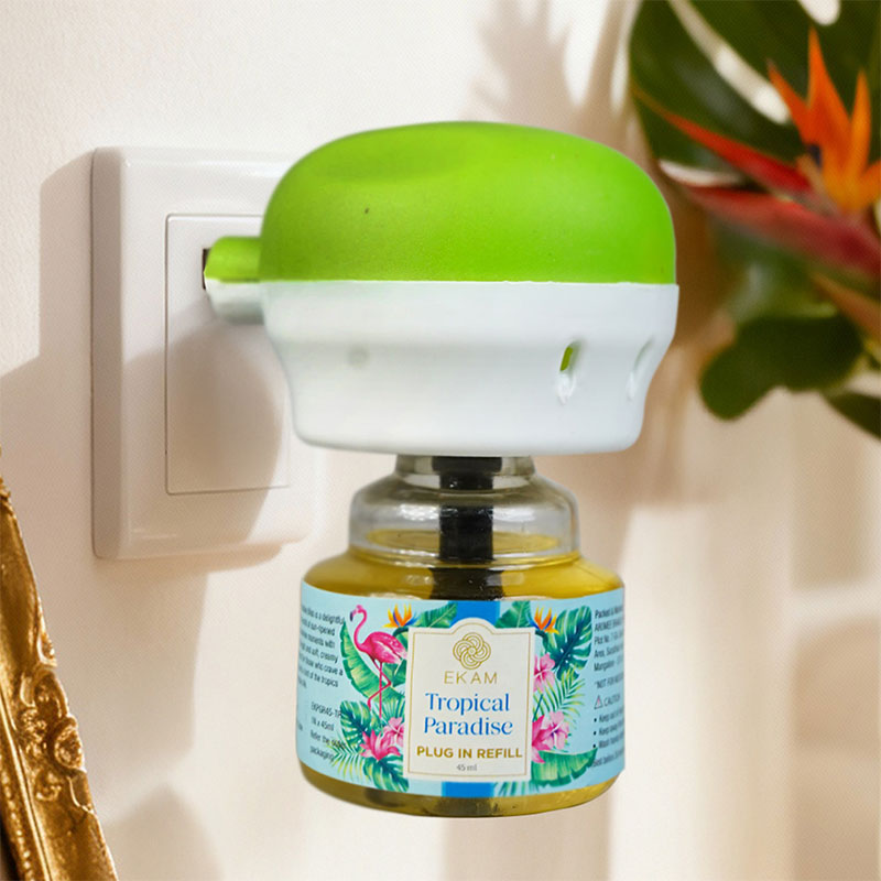 Tropical Paradise Scented Plug In Air Freshener Kit