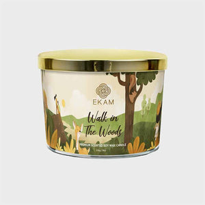 Walk in the Woods Scented 3 Wick Candle