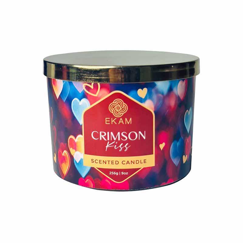 Crimson Kiss 3 Wick Scented Candle