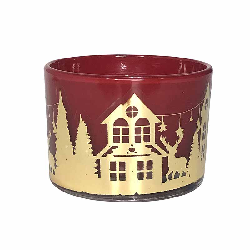 Apple Cinnamon Christmas Bowl Scented Candle (85 g)