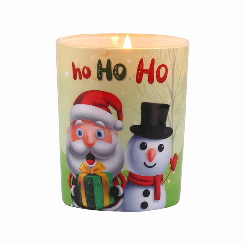 Cinnamon Roll Christmas Single Wick Scented Candle (199 g)