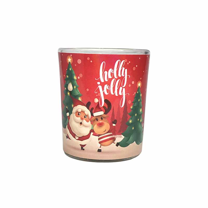 Holly Jolly Scented Christmas Votive Candle (43 g)