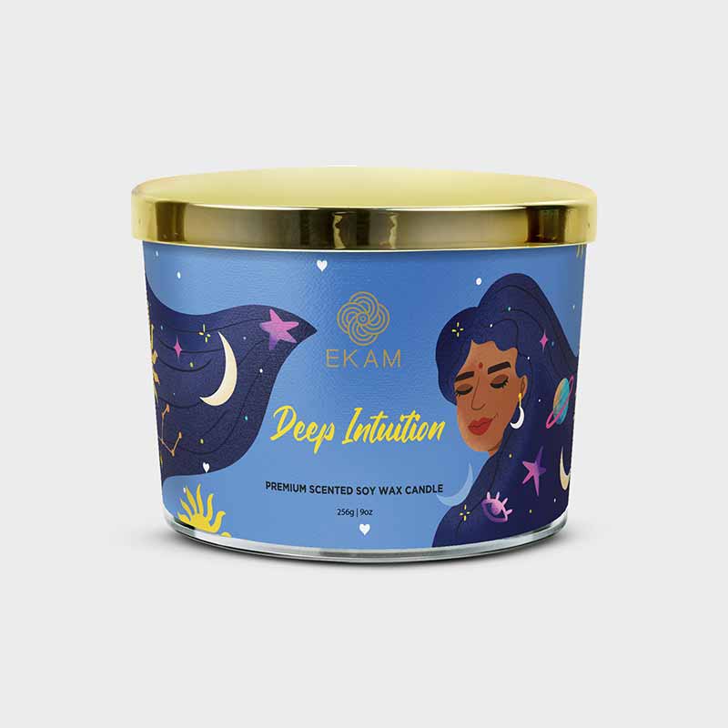 Deep Intuition Scented 3 Wick Candle