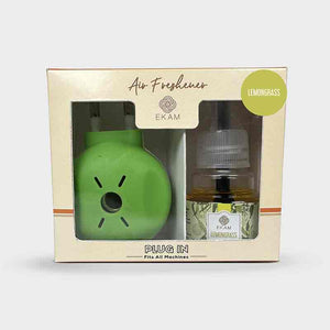 Lemongrass Scented Plug In Air Freshener Kit
