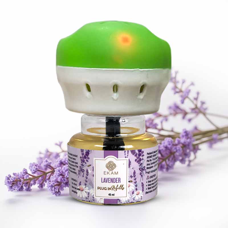 Lavender Scented Plug-In Air Freshener Kit