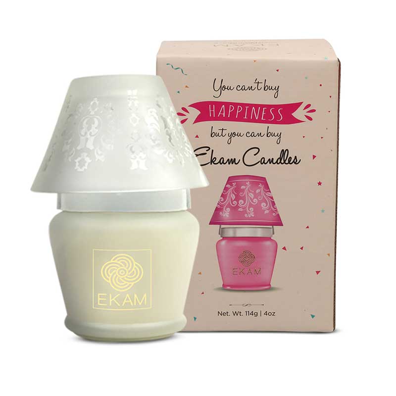 Fresh Cotton Lampshade Scented Candle