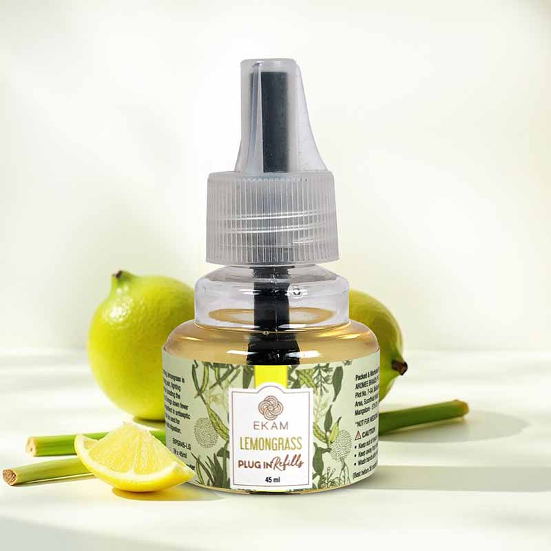 Lemongrass Scented Air Freshener Plug-In Refill - 45 ML