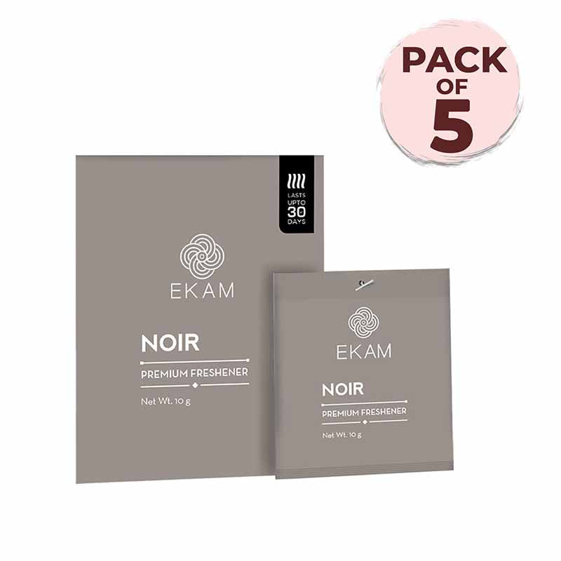 Combo Pack of 5 Noir Scented Sachets