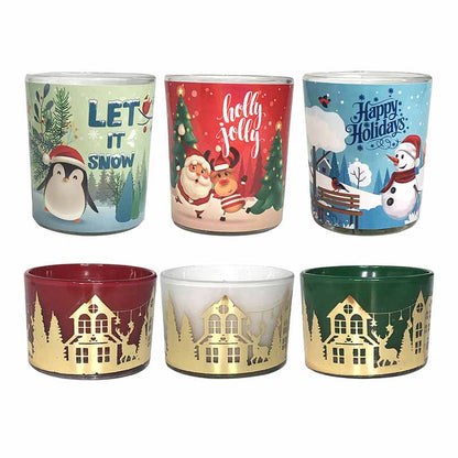 Christmas Combo - Scented Bowl (810 g) &amp; Scented Votive (450 g) Candles