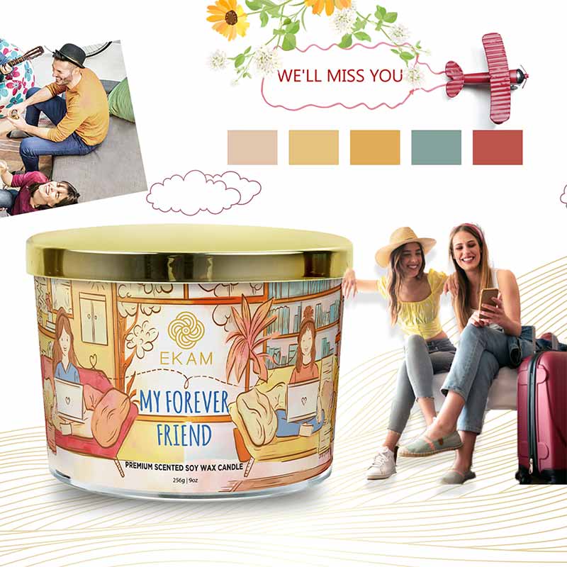 My Forever Friend Scented 3 Wick Candle