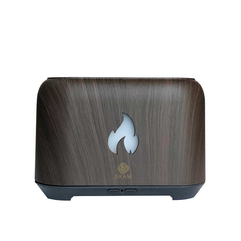 YX 1807 Dark Wood Flame Aroma Diffuser