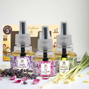 Floral & Citrusy Scented Plugin Air Freshener Refill Pack of 3| 45ml Each