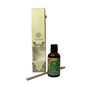 Orange Blossom & Lemongrass 50ml Reed Diffuser Refill Oil Gift Box