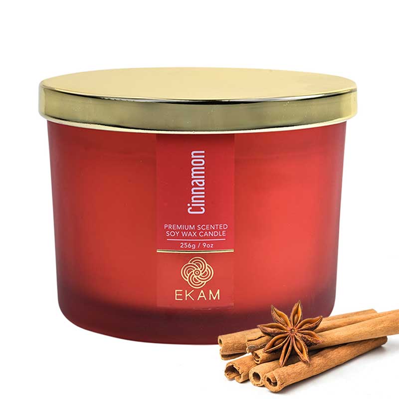 Cinnamon 3 Wick Scented Candle