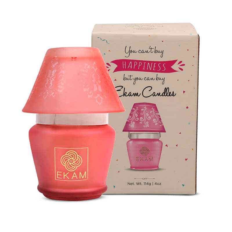 Rose Lampshade Scented Candle