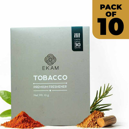 Combo Pack of 10 Tobacco Scented Sachets