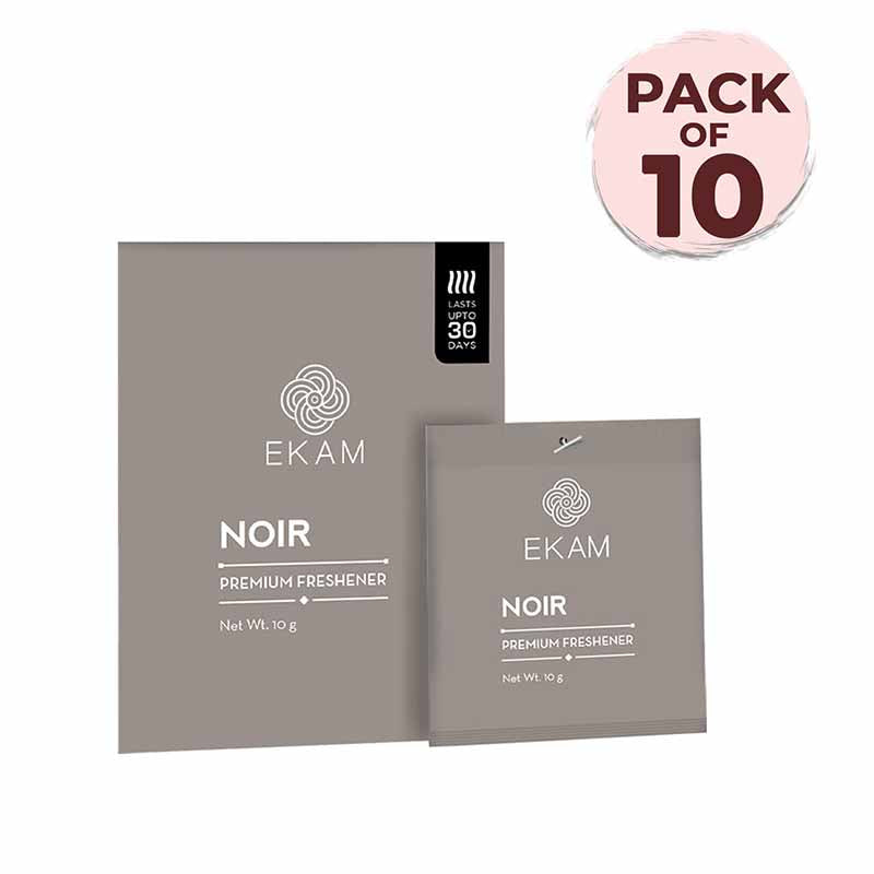 Combo Pack of 10 Noir Scented Sachets